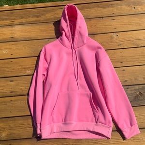 Pink hoodie